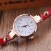 Bracelet Watches Fashion Casual Watch Relogio Leather Rhinestone Analog Quartz Watch Clock Female Montre Femme freeship 15 days