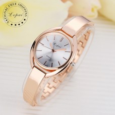 Luxury Women Bracelet Watches Fashion Women Dress Wristwatch Ladies Quartz Sport Rose Gold Watch Freeship 15 days