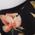 Floral Print Women Blouses Sexy Cold Shoulder Short Blouse Crop Tops blusas freeship 15 days