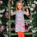 Baby Girls Dress Kids Clothes Princess Dress Animal Applique Children Unicorn Party Dresses freeship 14 days