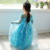 Dresses Girls Princess Anna Elsa Cosplay Costume Kid's Party Dress Kids Girls Clothes freeship 14 days