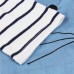 Striped Patchwork Character Girl Dresses Long Sleeve Cute Mouse Children Clothing Kids Denim freeship 14 days