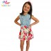 Baby Girl Dress Flower  Brand Princess Dress For Girl Child Clothes 2-9y freeship 14 days