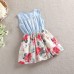 Baby Girl Dress Flower  Brand Princess Dress For Girl Child Clothes 2-9y freeship 14 days