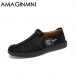 Comfortable Casual Shoes Loafers Men Shoes Quality Split Leather Men Flats Moccasins Shoes freeship 14 days