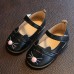 Baby Girl Fashion Princess Cat Dance Nubuck Leather Single Shoes For Girl Casual freeship 14 days