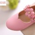 flower girls shoes new brand flat with leather baby elegant children kids toddlers free ship 14 days