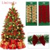 12PCS Pretty Bow Xmas Ornament Christmas Tree Decoration Festival Home New Year decor freeship 14 days
