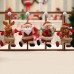 Merry christmas ornaments Gift Santa Claus Snowman Tree Toy Doll Hang Decorations freeship 14 days