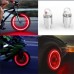 Bike Neon Blue Strobe LED Tire Valve Caps-2PC ciclismo lights Amazon best seller, freeship 14 days