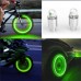 Bike Neon Blue Strobe LED Tire Valve Caps-2PC ciclismo lights Amazon best seller, freeship 14 days