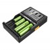 Joinrun S4 battery charger LCD Screen Intelligent li-ion 18650 14500 16340 26650 AAA AA DC 12V Smart Battery Charger