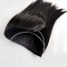 S-noilite 20 inches Invisible Wire No Clips in Hair Extensions Secret Fish Line Hairpieces Silky Straight real natural Synthetic free ship 4-14 days