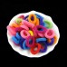 Colorful Child Kids Hair Holders 100 Pcs Rubber Hair Band Elastics Accessories Girl Charms Tie Gum freeship 15 days